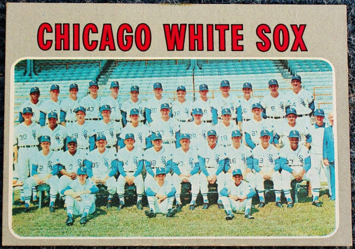 Even color-coordinating hats and seats couldn't save the 1970 Sox.